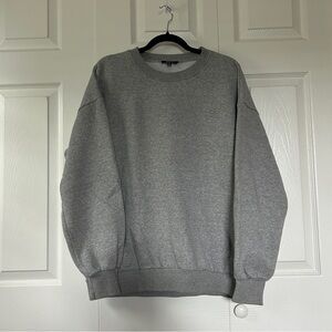 Miss Lola Heather Gray Cozy Feels Crewneck Sweatshirt- Size XL